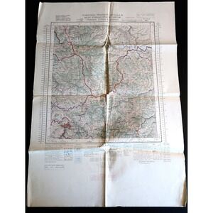 Himachal Paradesh, Patiala & East Punjab States Union Map 1951